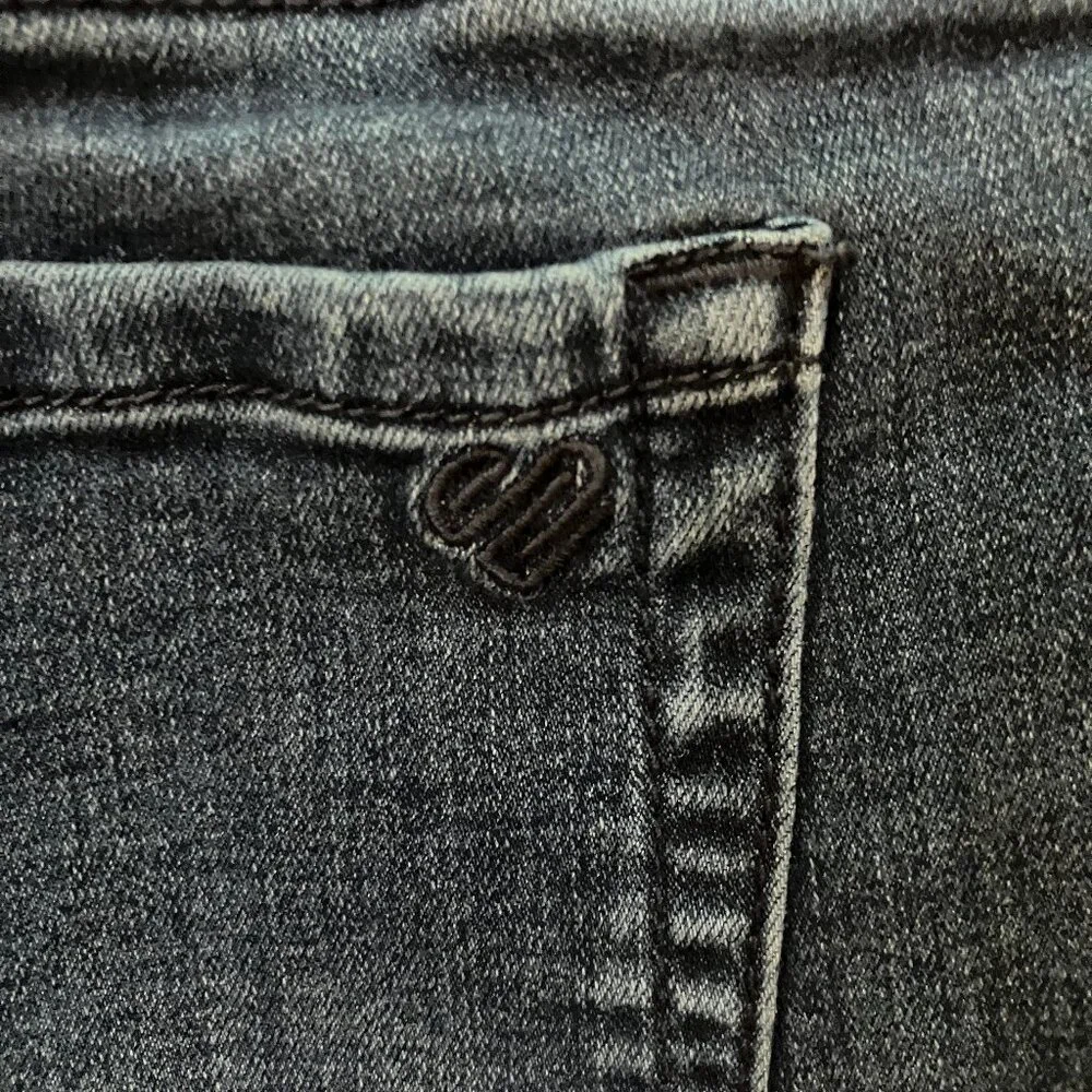 Justice Mid Rise Knit Waist Jeans Size 18 - Picture 4 of 4